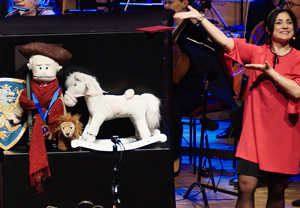 Doll whick looks like Beethoven. From the concert.