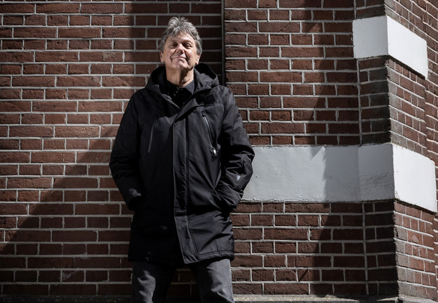 Närbild på man. Fotografi.
